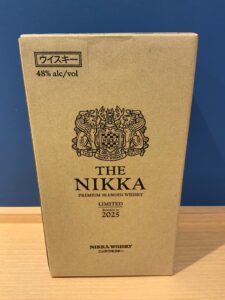 P2oguiWa2UKjHCDMPZZFIW0w5zuWuMnGnNMkGwop お酒買取専門店LIQUORJOYリカージョイ Cardboard whisky box with Nikka crest and label reading 48 alcvol on the upper left